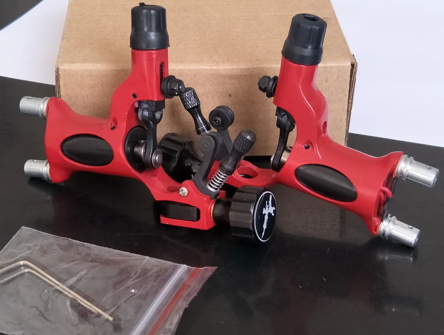 

10Pcs Hot Selling Best Charming Fashion Red Dragonfly Tattoo Rotary Machine Gun Tattoo Supply