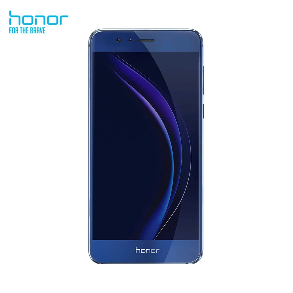 Смартфон Honor 8 (ОЗУ 4 Гб, ПЗУ 32 ГБ, 5,2 дюймов, задняя камера 12 МП, фронтальная камера 8 Мп, Android 6,0) синий мобильный телефон