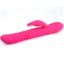 YEAIN 12 Speed Heating Vibration Dildo Telescopic Vibration & Rotating Vibration Female Massage Shock Sex Toys For Woman
