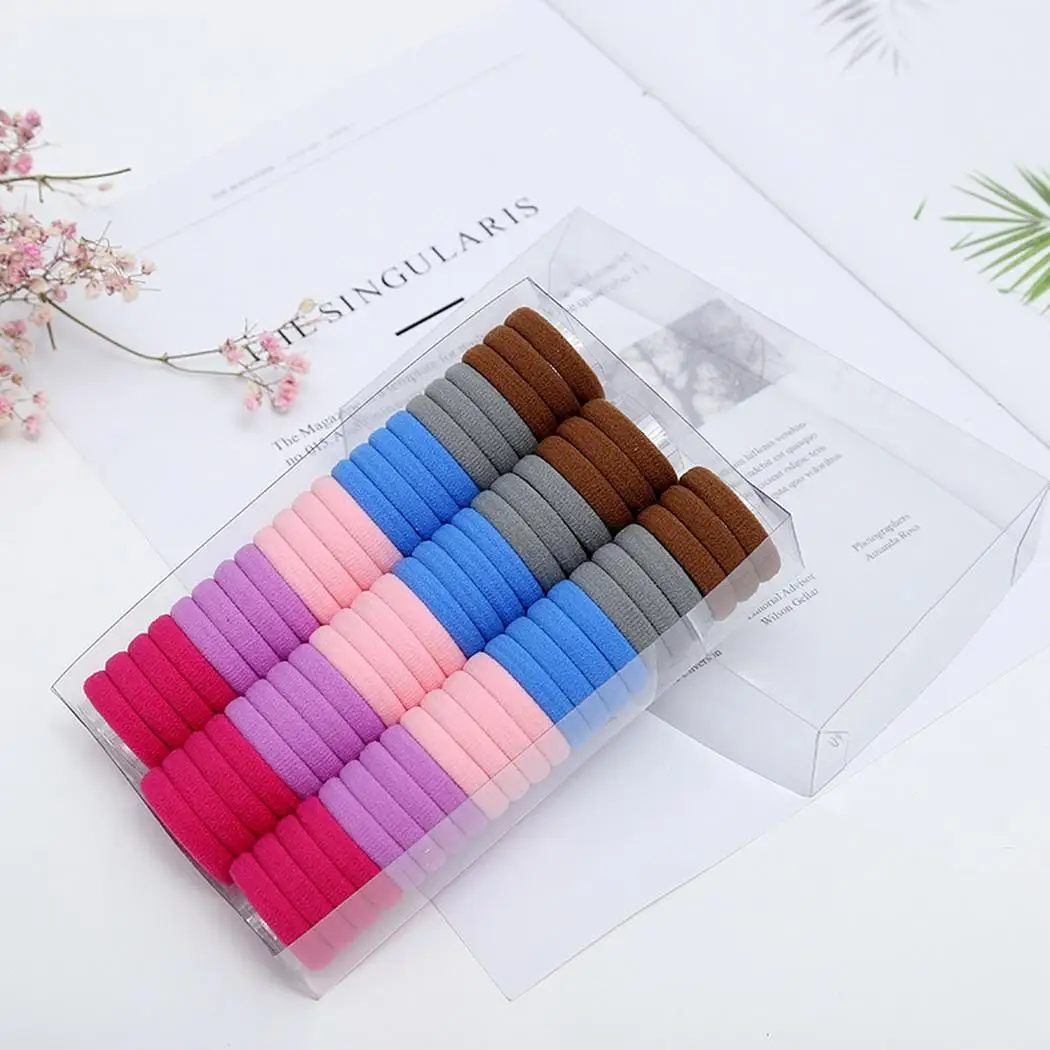 Headbands styles Fashion of Solid Headwear variety Elastic Available Headband Pcs/Box Hair Color Casual Ring 66