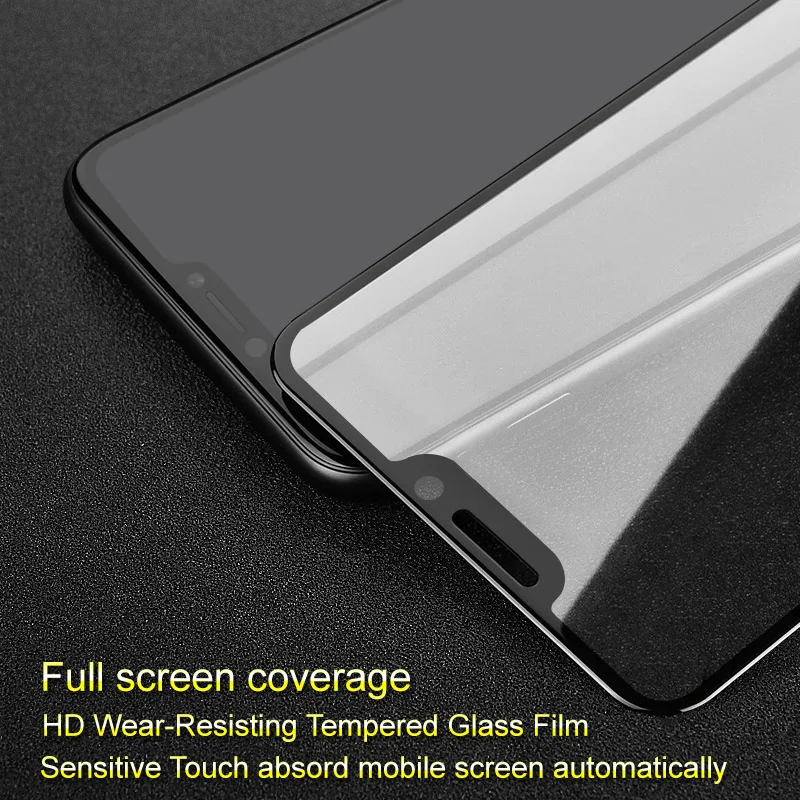 Для huawei Honor 8c стекло 6,2" Закаленное стекло Фильм Imak pro+ версия Полный охват защита экрана Чувствительный сенсорный полноэкранные