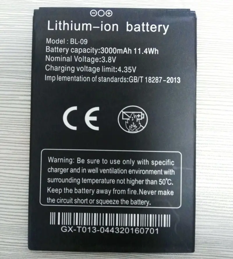 QSMHYM абсолютно новый BL-09 BL09 3000 мАч 3 8 в 11.4Wh Аккумулятор для THL T9 Pro cellphoneс номером