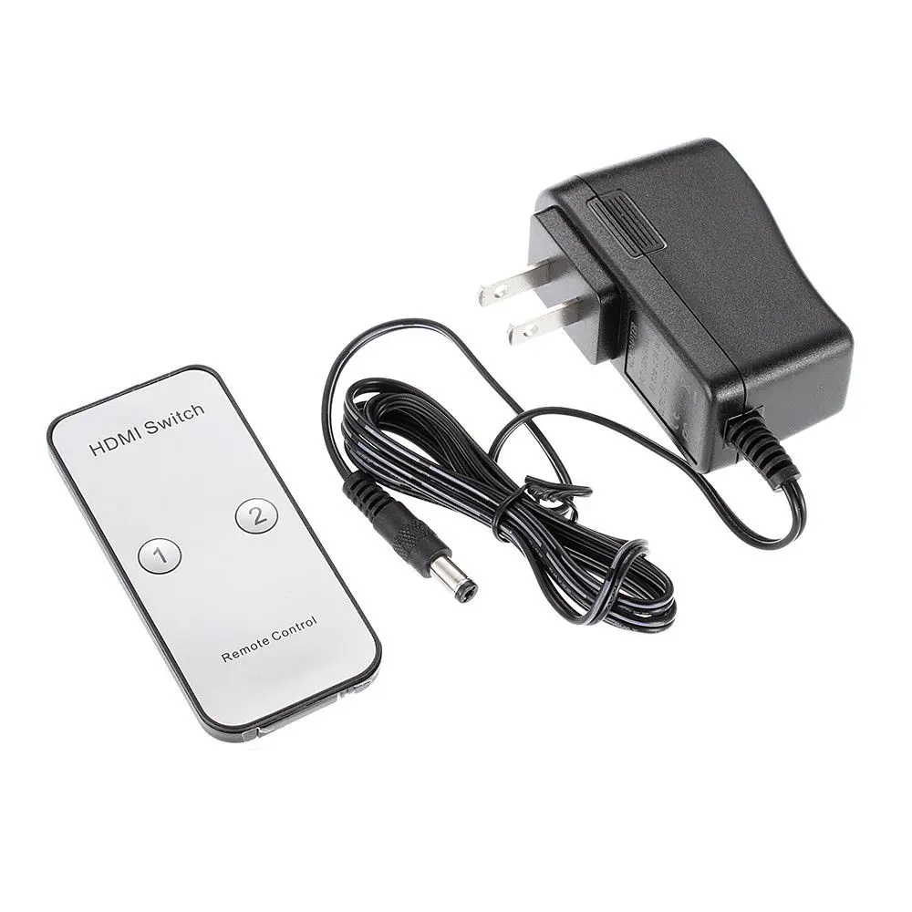 2X8 HDMI 3D True Matrix Switch Splitter 2 в источнике 8 Out display W/Remote 4K 2K|Кабели HDMI| |