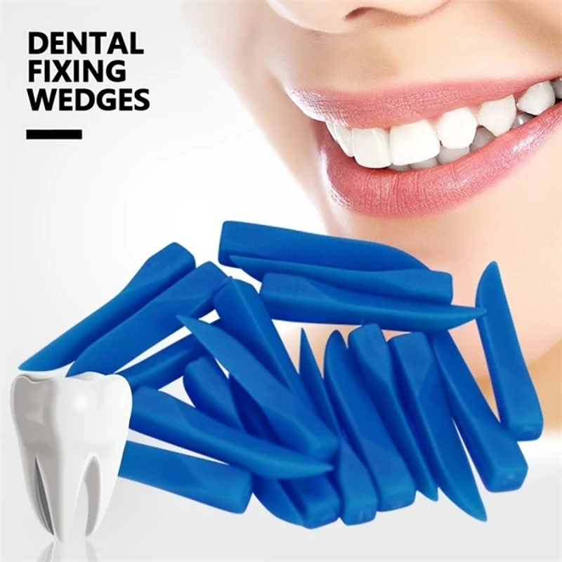 100 Pcs 4 Sizes Dental Clearance Disposable Diastema Dental Wedge