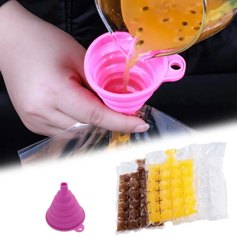 

10pc Disposable Ice Pack Refrigerator Popsicle Ice Cube Mold Bag Cooling Drink Bag Ice Cube Maker Popsicle Mold