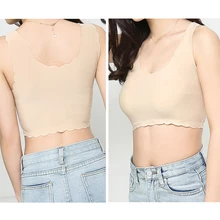 Модный женский топ на бретельках, мягкий Повседневный Топ без рукавов для фитнеса, укороченный топ, жилет, Топ