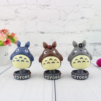 

1 pcs Creative Totoro spring figure toy totoro action figurens doll juguete Christmas gift home car decor