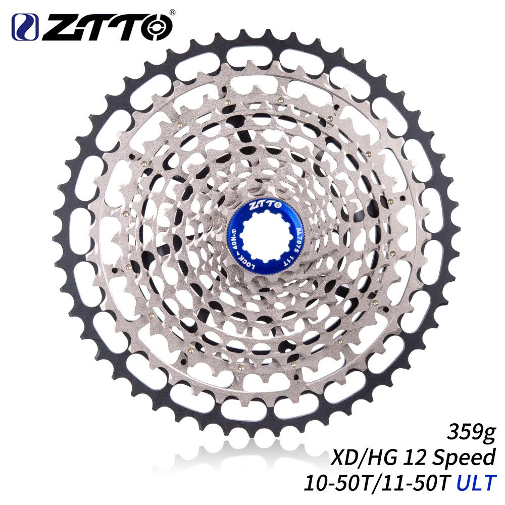 ZTTO XD 12 скоростная конечная велосипедная кассета S 10 50T HG 11 MTB Звездочка Сверхлегкая