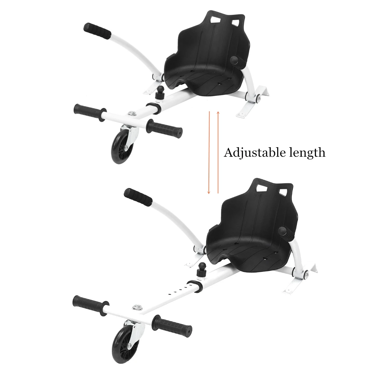 Universal Hoverboard Go Kart Hover Cart Holder Seat Stand Rack for 6.5\ Universal Hoverboard Go Kart Hover Cart Holder Seat Stand Rack for 6.5\