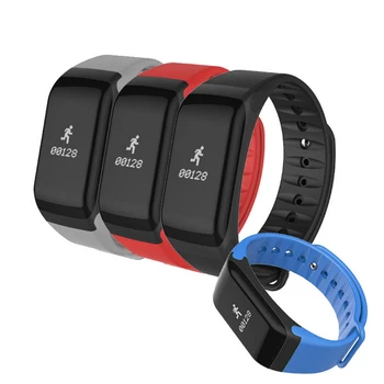 

F1 Smart Fitness Wristbands With Blood Pressure Heart rate Blood Oxygen Sleep Tracker Support Bluetooth Remote Phone Remind