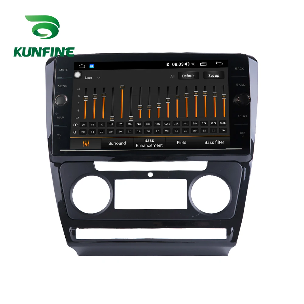 Best Octa Core 4GB RAM 64GB ROM Android 8.1 Car DVD GPS Player Deckless Car Stereo for Skoda Octavia 2007 2008 2009 2010 2011 2012 2