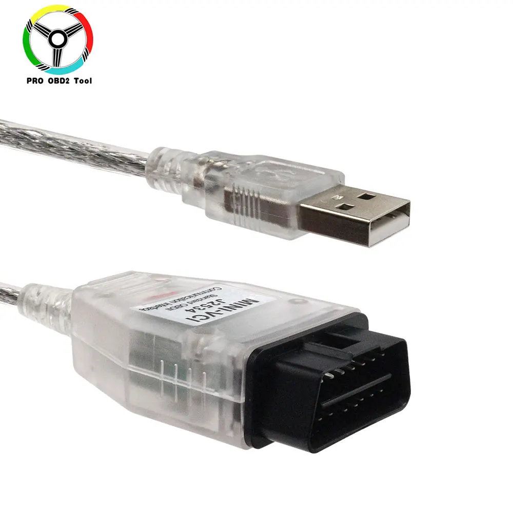Новейший V13.00.022 MINI VCI с чипом FTDI232RL интерфейс для TOYOTA TIS Techstream J2534 OBD2 OBDII
