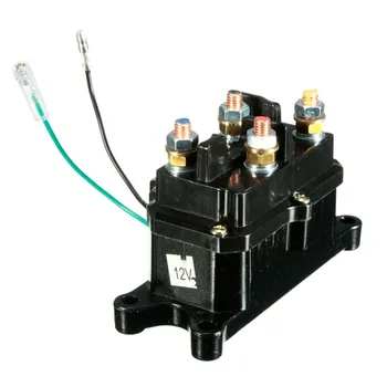 

2016 New Universal 12V Solenoid Relay Contactor Winch Rocker Switch Thumb For ATV/UTV