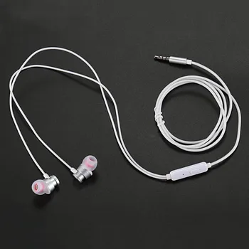 

OVEVO S10 Stereo In-Ear Earphone Line Control Mic Noise Cancelling Bass Headset for MP3,Smartphone-White