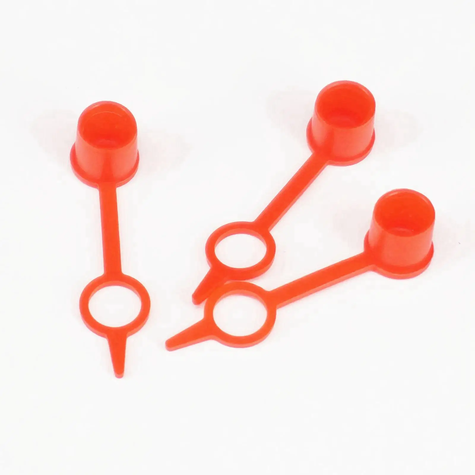 

M8 Grease Fitting Caps Red Dust Caps For Grease Zerk Nipple Machine Tool Accessories