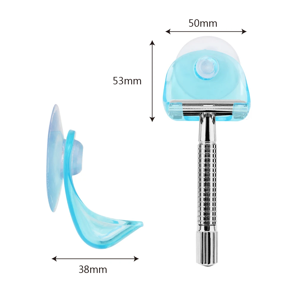 Органайзер для бритвы, вешалка, держатель с супер присоской, бритва, сухая стойка, бритва для хранения, настенные крючки для хранения, для ванной комнаты, PP пластик