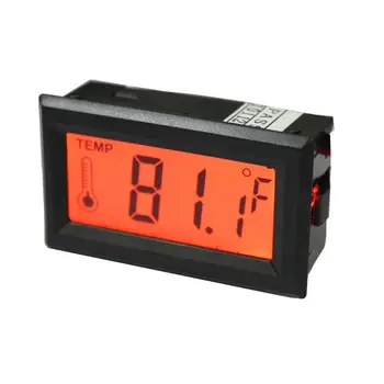 

High Precision Back Light Electronic Thermometer Refrigerator Thermometer Frost Alarm Thermometer Without Battery