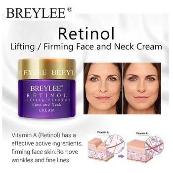 

BREYLEE Face Cream Hyaluronic Acid Moisturizing Day Cream Retinol Anti Wrinkle Vitamin C Whitening Cream Remove Skin Care 40g