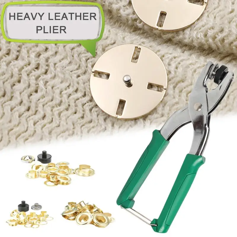 

Multi-function crimping pliers Eyelet Heavy Leather Plier Eyelet Striker Hole Belt Seam Bag Punch Machine Household Belt Setter
