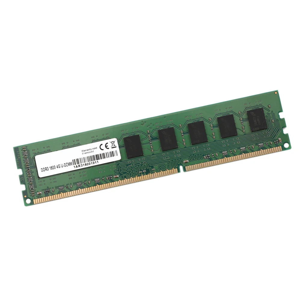 

DDR3 Ram Desktop Computer RAM Memory 4GB-1600MHZ Hi-Speed Storage Card