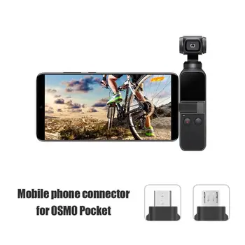 

Smartphone Mini Adapter USB Android Converter Connector for DJI Osmo Pocket Handheld Gimbal Accessiories High Quality