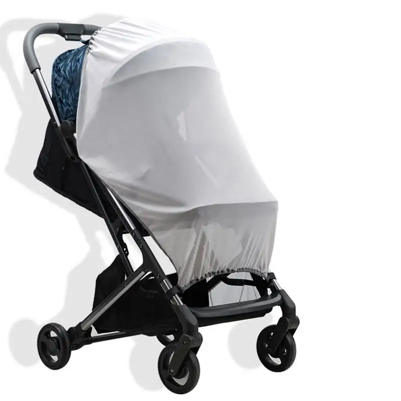

Baby Stroller Sun Block UV Resistant Mosquito Nets Children's Trolley Universal Stroller with An Umbrella Mosquito Net