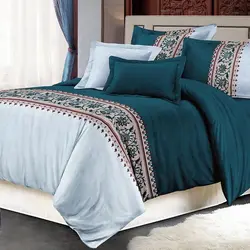 3D постельные принадлежности в стиле бохо печатных Утешитель King Twin Размеры Роскошные постельное белье пододеяльник лист набор домашнего