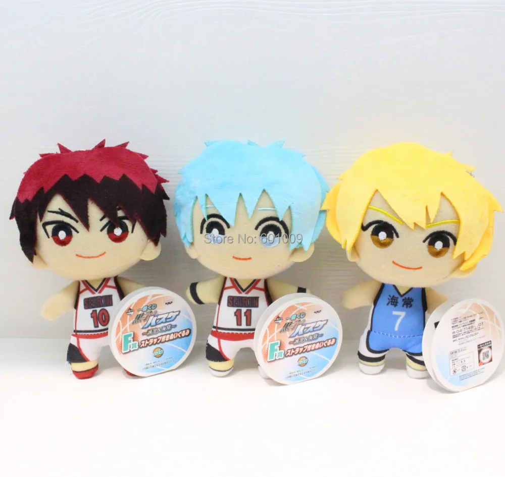 3 вида стилей Anime Kuroko's баскетбольный Kuroko Tetsuya Kagami Taiga кисэ рёта 15 см Подвеска