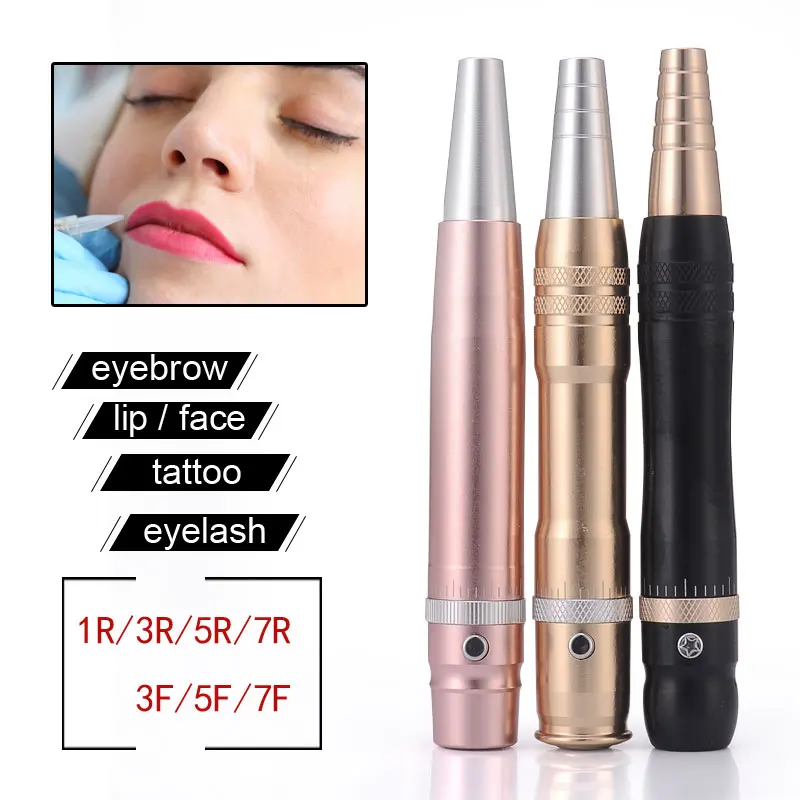 

1Pcs Tattoo Permanent Makeup Pen Machine Eyebrow Make up Tattoo Machine Motor Pen Gun For Lips Eyeliner Face free shipping