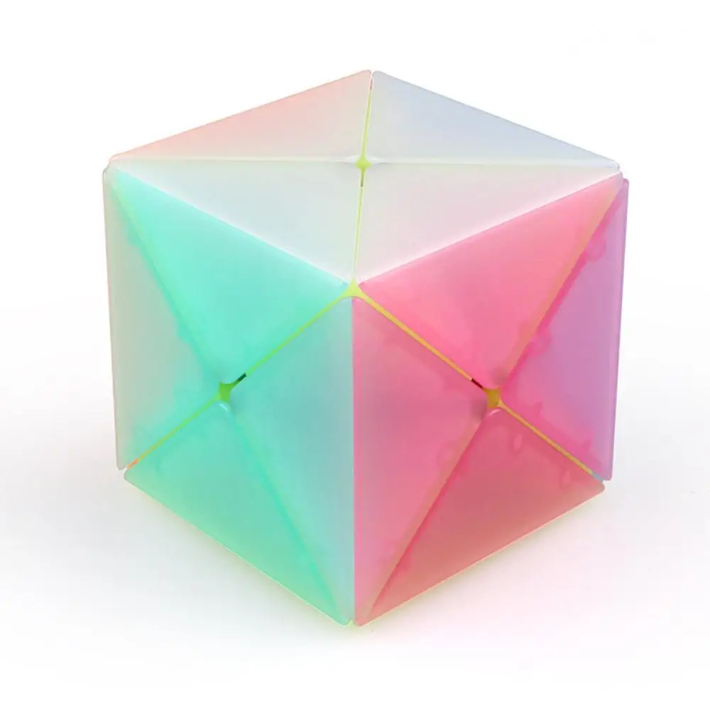 

Simple Jelly Color Magic Cube Stress Reliver Toy for Infant Student Kids