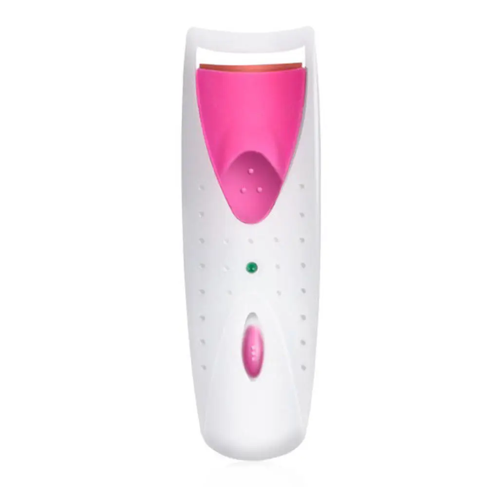 

Mini Electric Automatic Eyelash Curler Long Lasting Heated Eye Lash Perm Heated Clip Makeup Beauty Tools Accessory