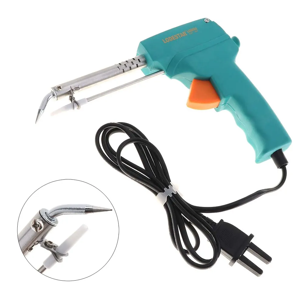 Newest 220v 60w Automatic Send Tin Soldering Iron Gun Solder Stand Ac