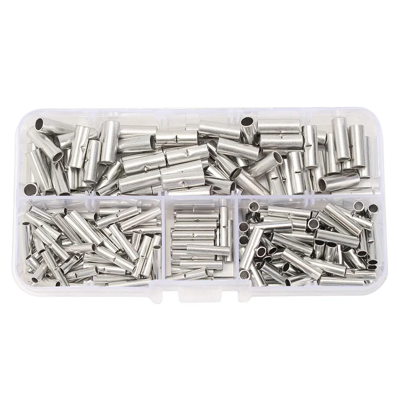 200 шт. медный стыковый сращивающий провод обжимной разъем Изолированный Шнур