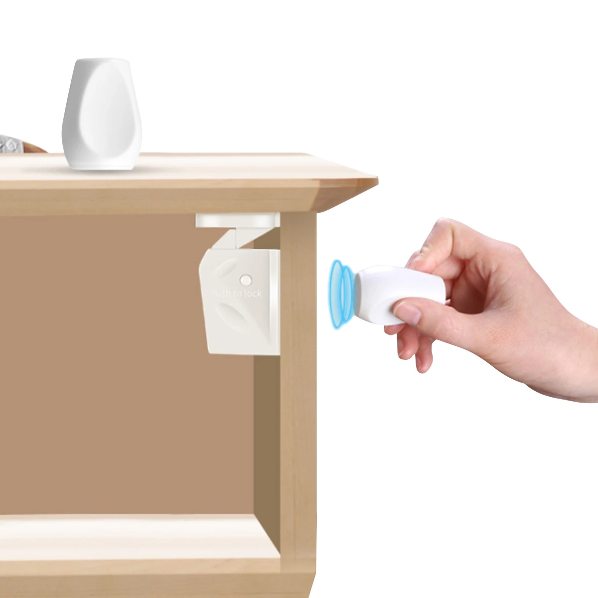 

Magnetic Child Lock Baby Safety Baby Protection Cabinet Door Lock Kids Drawer Locker Security Invisible Locks