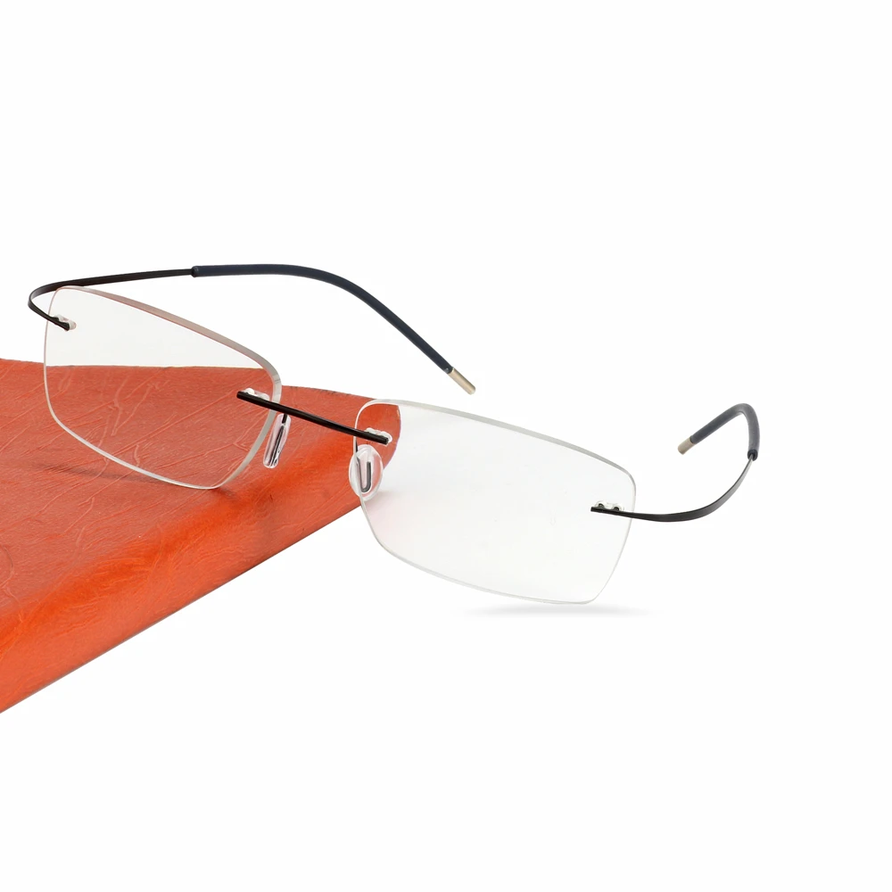 Ceny Tytanu okulary bez oprawek okulary dla osób z krótkowzrocznością okulary fotochromowe mężczyźni kobiety kameleon szkła do okularów z dioptriami 1.0 1.5 2.0 2.5 3.0