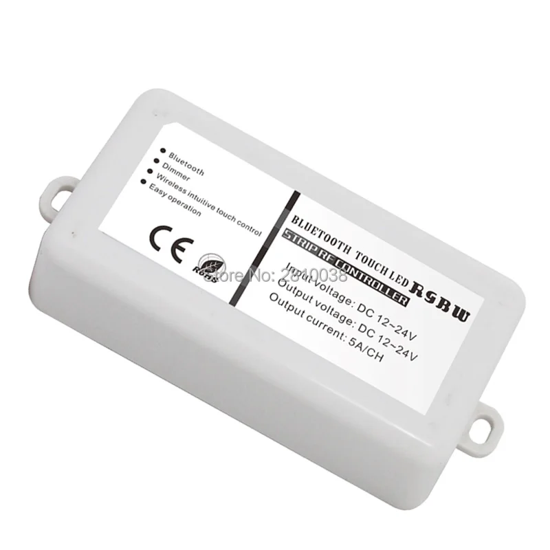 2 шт./лот Bluetooth светодиодный контроллер света DC12 24V Диммер RGBW Светодиодная лента RF