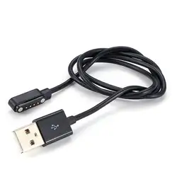 4-контактный Usb зарядное устройство смарт-часов кабель Магнитная Мощность для Sma-09 Sma-09S