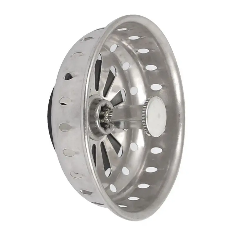 Household kitchen trash sink stopper strainer silver Household kitchen trash sink stopper strainer silver