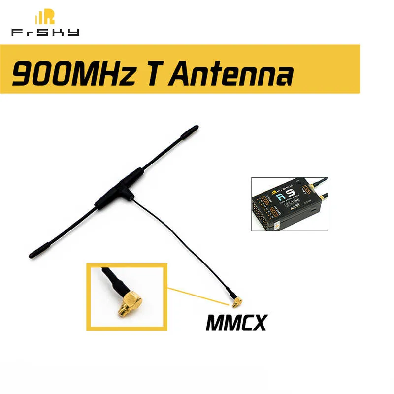 

Original FrSky 900MHz Dipole T MMCX Antenna for R9 Receiver Spare Part RC Models Multicopter Accessories