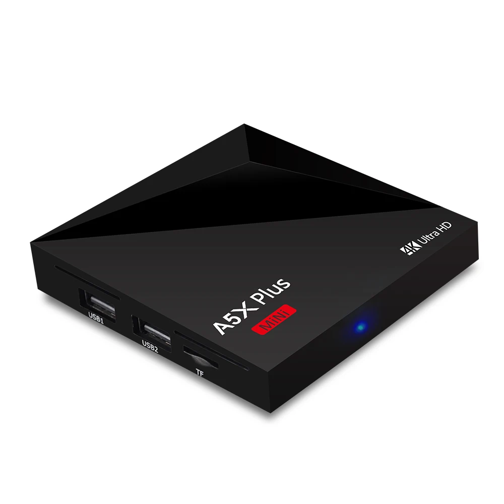 

A5X Max Android 9.0 Max TV Box 4K RK3328 Quad Core WIFI Set Top Box 4GB DDR3 32GB ROM Network 4K Multifunctional Media Player