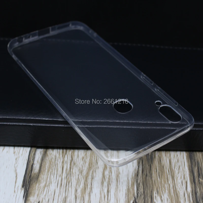 ДЛЯ vivo V11 V11i Ультратонкий Мягкий ТПУ силиконовый прозрачный защитный чехол для