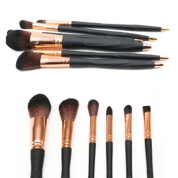 

Makeup Brushes 6PCS Eyeshadow Brush Blending Eyebrow Make Up Brushes Synthetic Bristles Beauty Cosmetics Kits