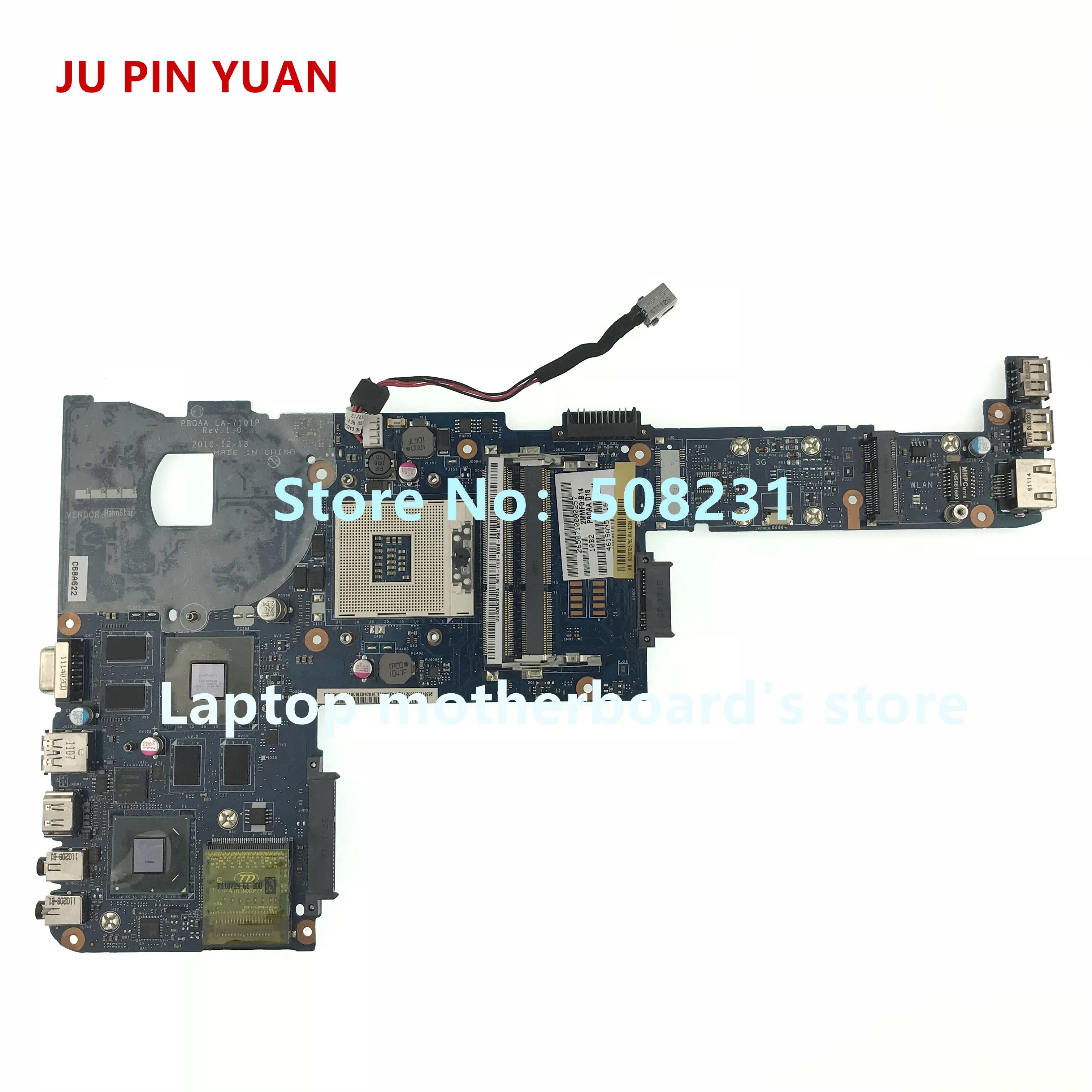 

PBQAA LA-7101P K000125750 For Toshiba Satellite P700 P745 Laptop Motherboard HM65 with GeForce GT525M 100% Fully Tested