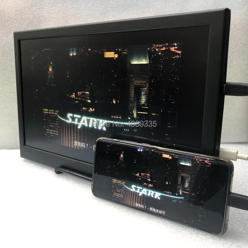 13 3 дюйма Портативный Дисплей HDMI PS4 Xbox360 1080P IPS HD ЖК дисплей PI TYPE C интерфейс USB5V