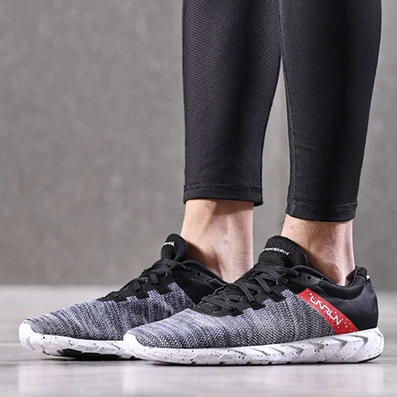 Li-Ning Men's Future Runner Sport Light Running Shoes Breathable Textile Sneakers Comfort Fitness Sport Shoes ARBN003 XYP628