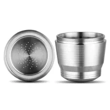 Нержавеющая сталь Кофе фильтр заполнены оболочка капсулы переработанный фильтр для кафе баров офисных домов