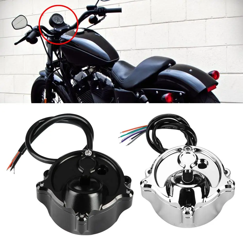 

RSD Instrument Mounting Bracket RSD Cafe Speeo Speedometer Mounting Bracket CNC Aluminum Alloy for Sportster XL95-17