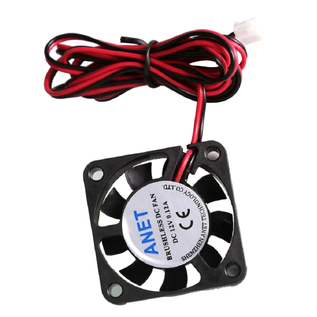 Ультра-тихий 12V 40mm x 10mm 4010 DC Бесщеточный Охлаждающий вентилятор для 3D принтера |