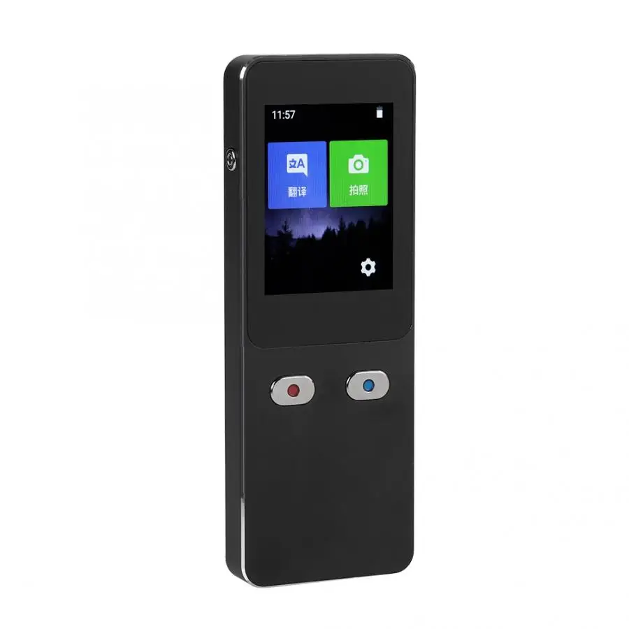 

Portable Smart Wireless Voice Translator For Overseas Travel Real Time Translator27 languages Translation Take Photo Translator