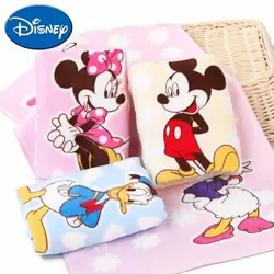 Disney Микки и Минни Маус 2pcs25*50 см «Дональд Дак» Дейзи детские полотенца для лица на заказ новорожденный Подарочная коробка для полотенца